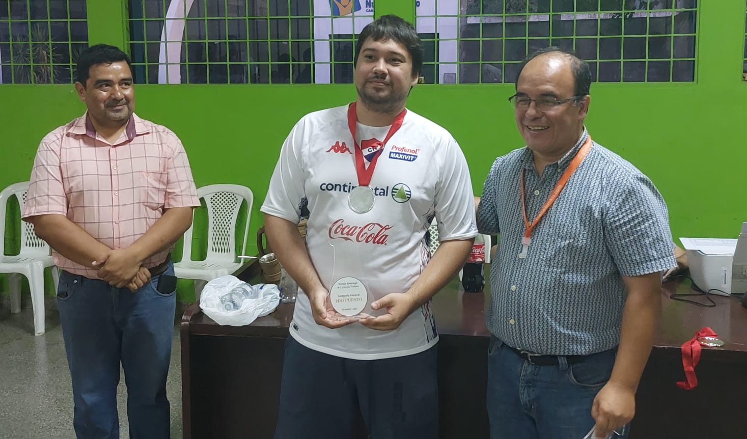 Eric Riva, vice-campeón del Torneo Abierto Homenaje a la IM Cristóbal Valiente